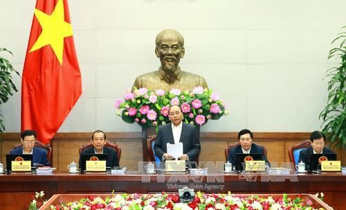 Regierungssitzung: Viele positive Signale in der vietnamesischen Wirtschaft - ảnh 1